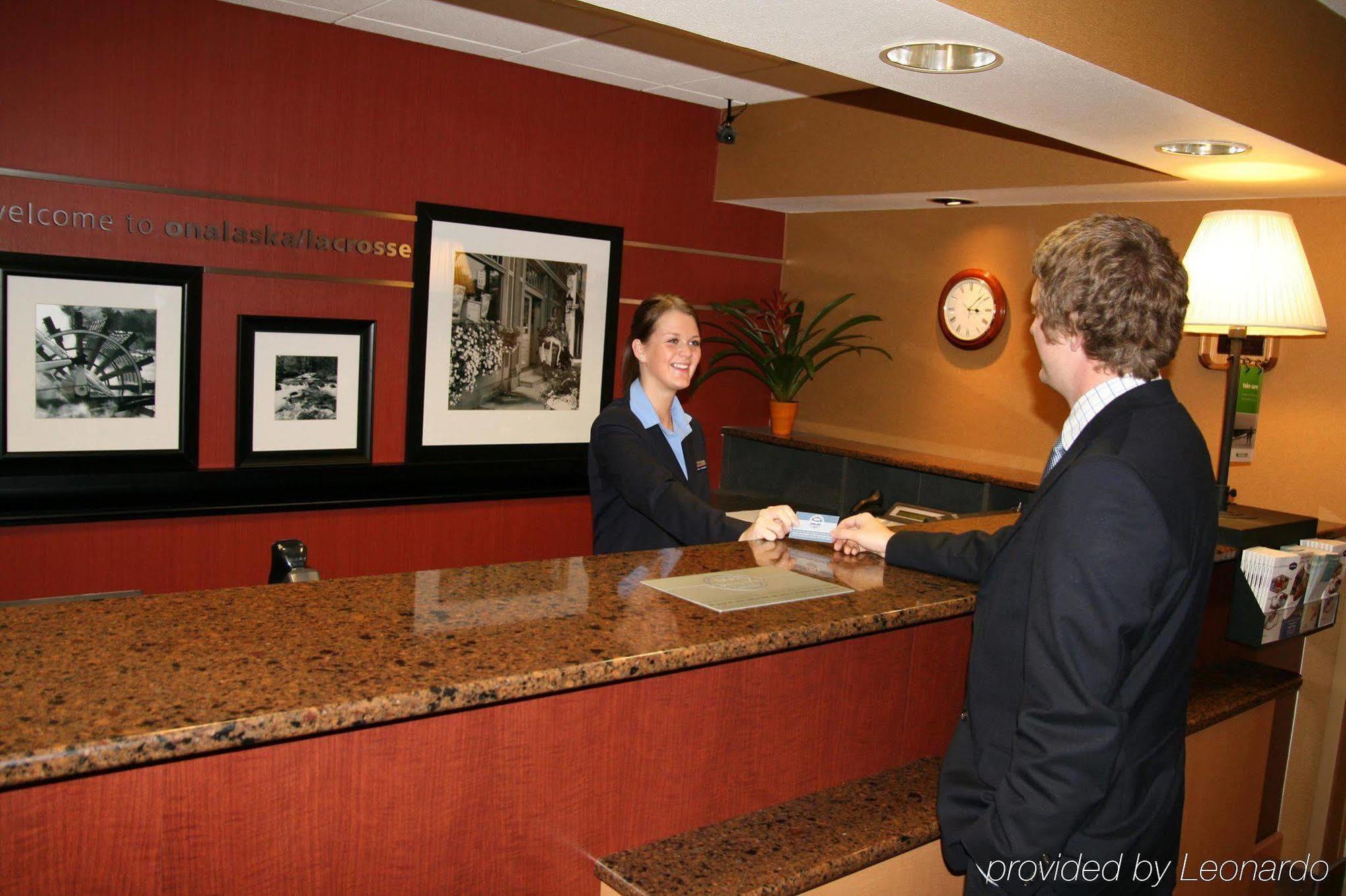 Hampton Inn La Crosse/Onalaska Interiør billede